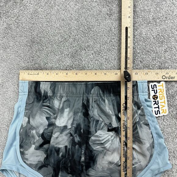 Nike Tempo Dri-Fit Running Shorts Womens Size XS Blue Gray AOP DV9862-010 - Picture 7 of 10